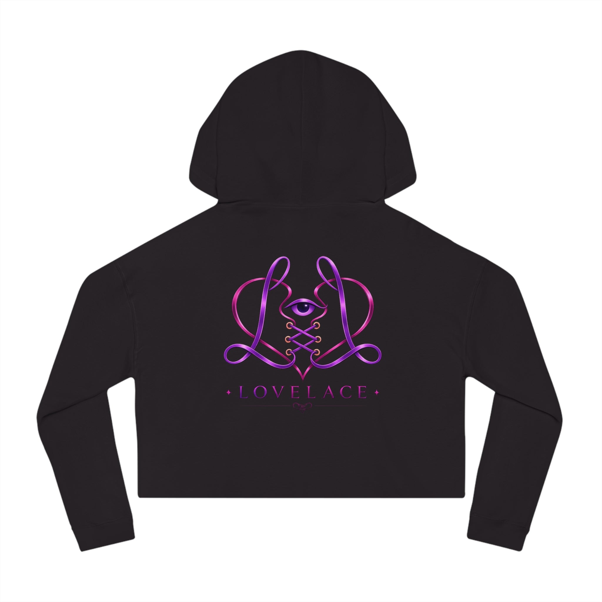 LoveLace Signature Crop Hoodie | Collection 001