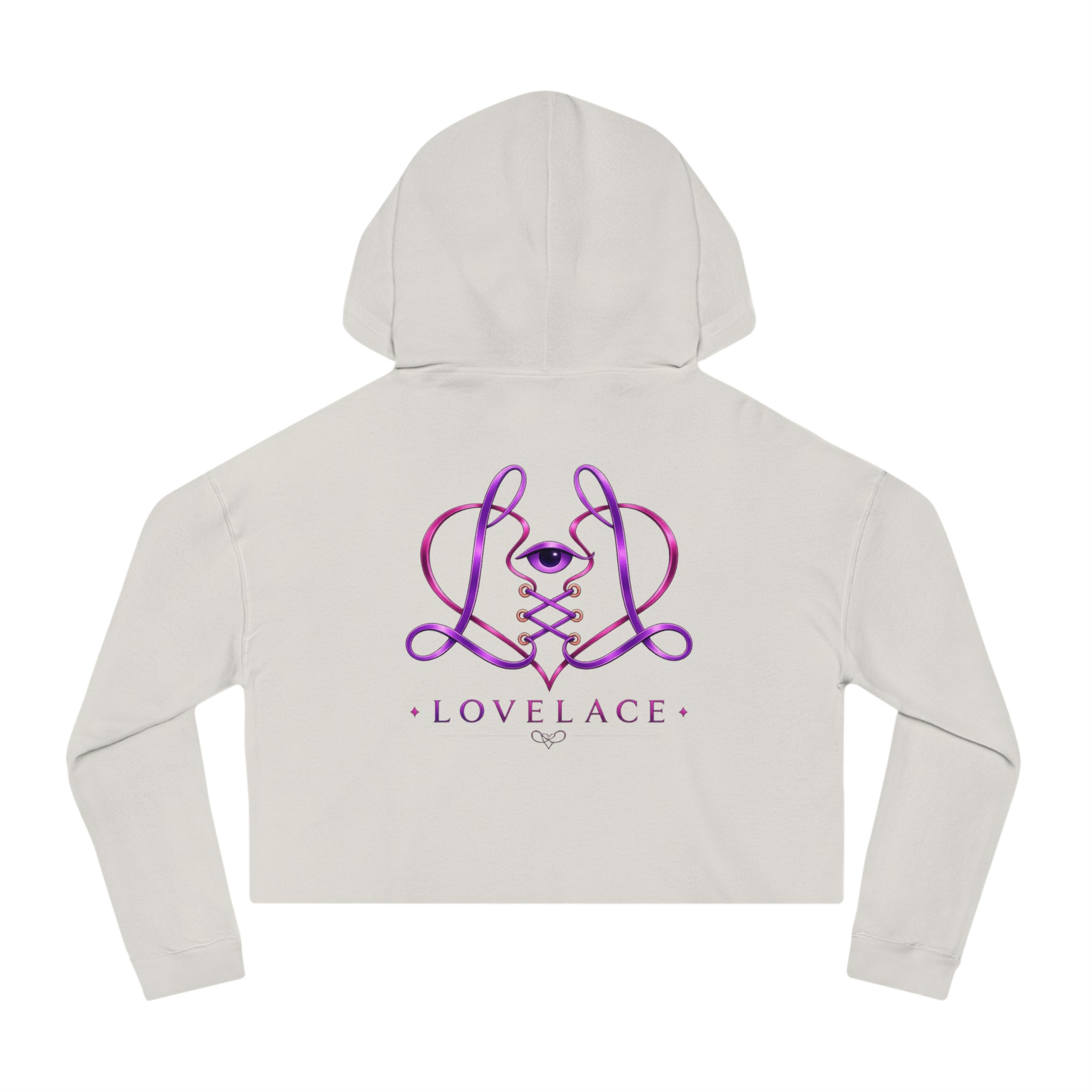 LoveLace Signature Crop Hoodie | Collection 001